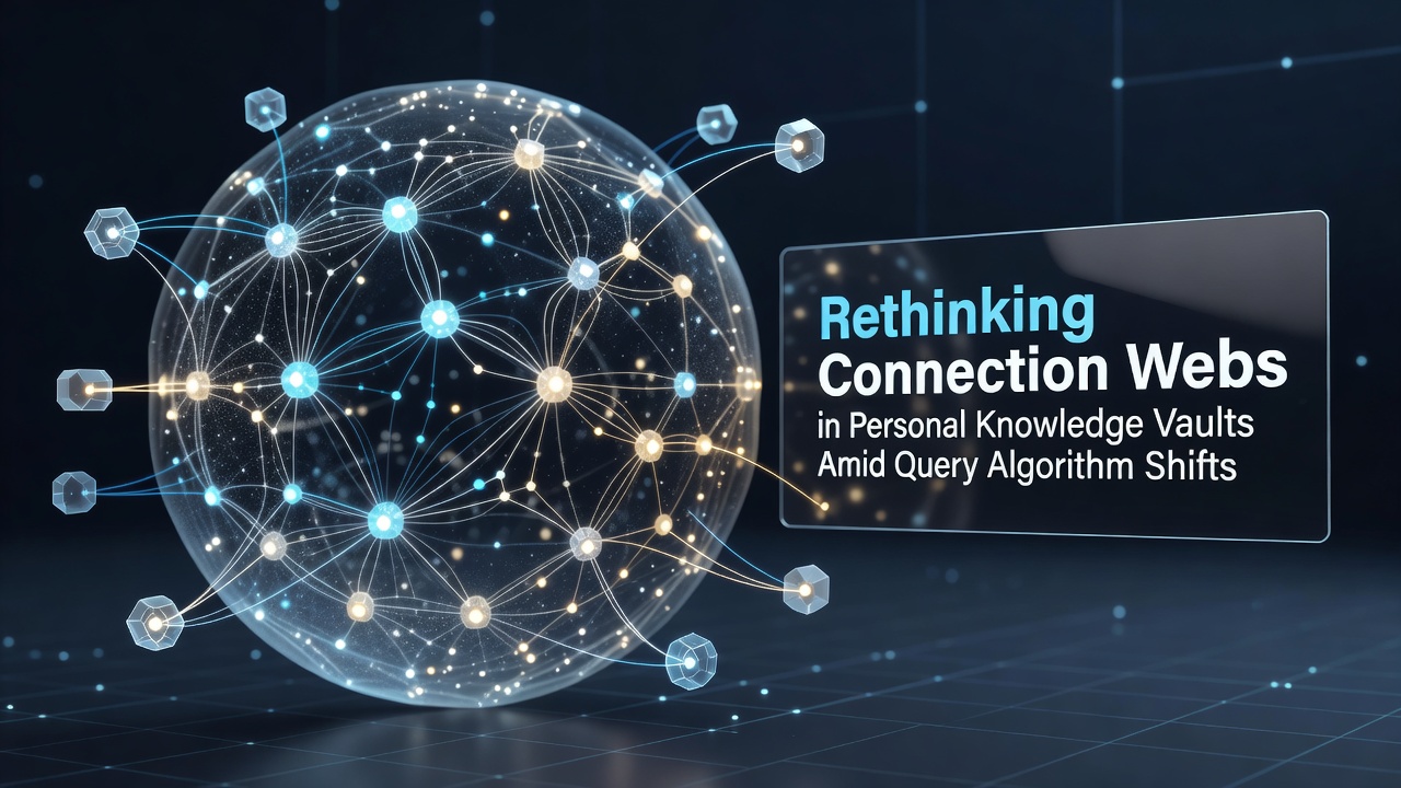 Rethinking Connection Webs in Personal Knowledge Vaults Amid Query Algorithm Shifts